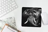 MuchoWow® Mauspad Mousepad Elefant - Zähne - Schwarz - Weiß Produktbild-Vorschau 5