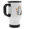 Mr. & Mrs. Panda thermosbecher Katze König - Weiß - Produktbild-Vorschau 3