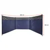 Větrná zástěna na pláž modrá s taškou - 500 x 140 cm - Náhled obrázku produktu 2