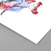 Poster - Poster ohne Rahmen - Dompfaff auf Zweig - 30x40 cm Produktbild-Vorschau 2