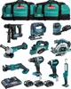 MAKITA Kit MK1004 (DHP484+ DTD154+ DHR171+ DGA504+ DJR183+ Produktbild-Vorschau 1