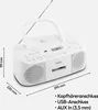 MEDION E65010 Stereoradio (CD-Player, Kassette, USB Produktbild-Vorschau 8