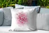 MuchoWow® Outdoor Kissen - Draufsicht auf eine rosa Produktbild-Vorschau 4