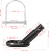 2pcs Universel Vélo Remorque Attelage Connecteur Remorque Voir les images du produit 4