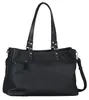 Borsa da donna in nero Anteprima dell’immagine prodotto 2
