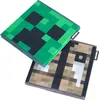 Aufbewahrungsbox 2er Set - 27 x 27 cm - Braun - Grün - Produktbild-Vorschau 2