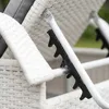 Lettino in rattan regolabile lettino da sole lettino da Anteprima dell’immagine prodotto 10