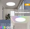 ZMH LED Deckenleuchte Dimmbar mit Fernbedienung Deckenlampe Produktbild-Vorschau 8