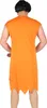 orange schwarzes Steinzeit Herren Kostüm für Fasching und Produktbild-Vorschau 2