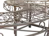 DanDiBo Rundbank Metall wetterfest Braun Ø 135 cm Baumbank Produktbild-Vorschau 7