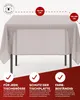 Gartentischdecke Schaum PVC Weichschaum 130 x 160 cm - Produktbild-Vorschau 3