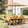 Sonnenschirm Ø300 cm UPF 50+ beidseitig um 30° knickbar Produktbild-Vorschau 9