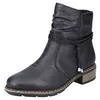 Rieker Damen Stiefelette geraffter Schaft Schlupfoptik Produktbild-Vorschau 8