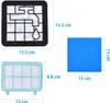 4 Stück Filter Zubehör Ersatzteile für Philips PowerPro Produktbild-Vorschau 5