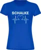 multifanshop Damen T-Shirt - Schalke - Herzschlag, blau, Produktbild-Vorschau 1