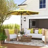 Outsunny Parasol Ø300 cm, Parasol à manivelle, Voir les images du produit 2