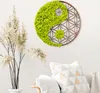 Wallity, Yin Yang, dekoracja ścienna, zielony, MDF, 44 x 44 Podgląd zdjęcia produktu 2