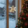 LED stelle di Natale luci finestra 2 pezzi bianco caldo LED Anteprima dell’immagine prodotto 7