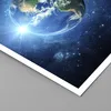 Poster - Poster ohne Rahmen - Erde Universum Sterne Galaxie Produktbild-Vorschau 2