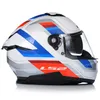 LS2 FF808 Stream II Vintage Helm, weiß/blau/rot, M (57/58) Produktbild-Vorschau 17