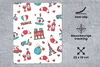 MuchoWow® Mauspad Mousepad Muster - Frankreich - Flagge Produktbild-Vorschau 3