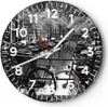 Wanduhr - Rund - Glasuhr - Holland Kanal - 40x40cm - Produktbild-Vorschau 1