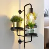 Lindby Wandleuchte Hanjo, Höhe 50 cm, schwarz, Metall Produktbild-Vorschau 2