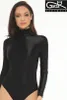 Gatta Body Rollkragen BLACK BRILLANT Langarm Einteiler Produktbild-Vorschau 8