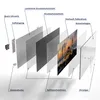 DEQORI Glasuhr 60x30 cm Zahlen 'Mondsichel über Moschee' Produktbild-Vorschau 7