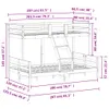 VidaXL 3207172, Holz, Holz, Holz, 1255 mm, 2070 mm, 1450 mm Produktbild-Vorschau 8