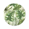 MuchoWow® Mauspad Mousepad Monstera - Illustration - Weiß - Produktbild-Vorschau 1