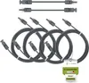 Solarkabel Doppelpack 4x PV-Kabel 6mm² H1Z2Z2-K Schwarz & Produktbild-Vorschau 1