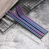 10x wiederverwendbare Metallstrohhalme mit Produktbild-Vorschau 7