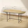 Bureau pliant HOMCOM, bureau d'ordinateur, bureau de bureau Voir les images du produit 3