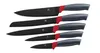 6tlg. Messerblockset KING® CARBON RED LINE Edelstahl Produktbild-Vorschau 3