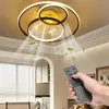 55W Ring LED Deckenleuchte mit Ventilator, 6 Produktbild-Vorschau 2