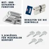 ABUS Profil-Zylinder D6XNP 30/40 mit Codekarte und 5 Produktbild-Vorschau 3