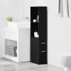 vidaXL Badezimmermöbel-Set Schwarz Eichen-Optik 22 x 41 x Produktbild-Vorschau 2