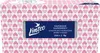 A box of Linteo paper tissues with a heart pattern. Podgląd zdjęcia produktu