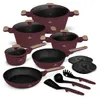 A set of cookware and kitchen utensils arranged on a white background. Anteprima dell’immagine prodotto