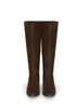 Poelman Damen Stiefel FLEUR Wildleder Blockabsatz 7 cm Produktbild-Vorschau 4