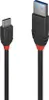 LINDY 36915 0.5m USB 3.1 Typ C an A Kabel 3A, Black Line Produktbild-Vorschau 4