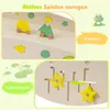 Set di 3 strutture per arrampicata indoor COSTWAY, Anteprima dell’immagine prodotto 4