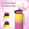 Nerezová fľaša na pitie, 500 ml, fľaša na pitie so slamkou, Náhľad obrázku produktu 4