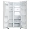 Haier HSW79F18DIGW Side by Side 601l hOn-App Eis-, Crushed Produktbild-Vorschau 2