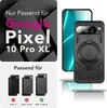 A product image showcasing a phone case with compatibility information for different Google Pixel models. Produktbild-Vorschau