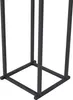 The base of a black metal firewood rack is shown against a white background. Náhľad obrázku produktu