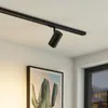 Lindby Schienenspot Linaro, GU10, Ø 6 cm, schwarz, 1-Phasen Produktbild-Vorschau 3