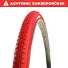 2 pneus de vélo Kenda K-142 rouges 40-635 (28 x 1 1/2) + 2 Voir les images du produit 2