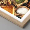 Gerahmtes Poster - Rahmen in heller Eiche - Küche Essen Produktbild-Vorschau 2